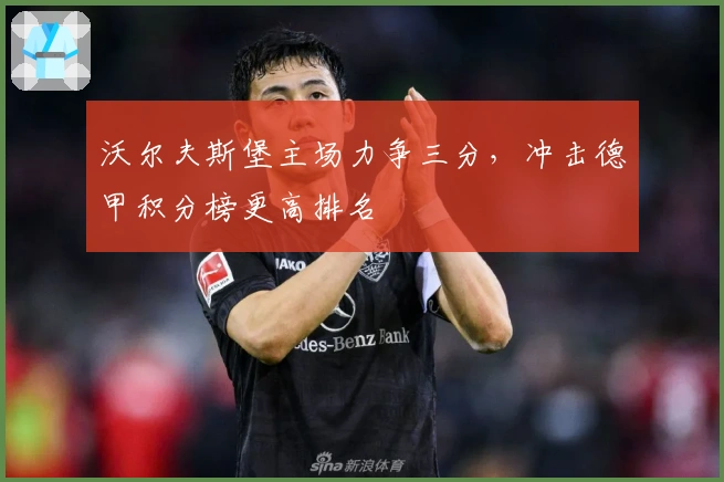 沃尔夫斯堡主场力争三分，冲击德甲积分榜更高排名