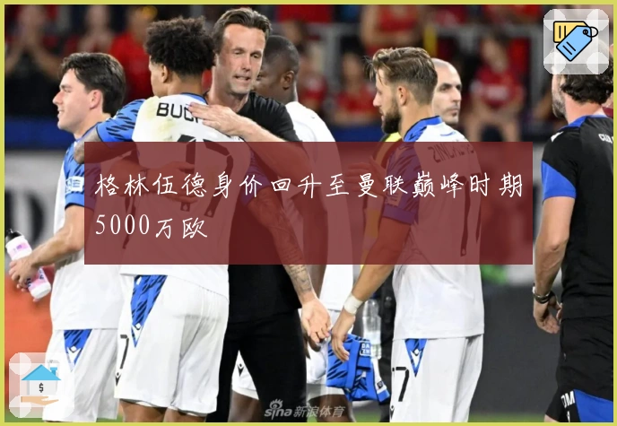 格林伍德身价回升至曼联巅峰时期5000万欧